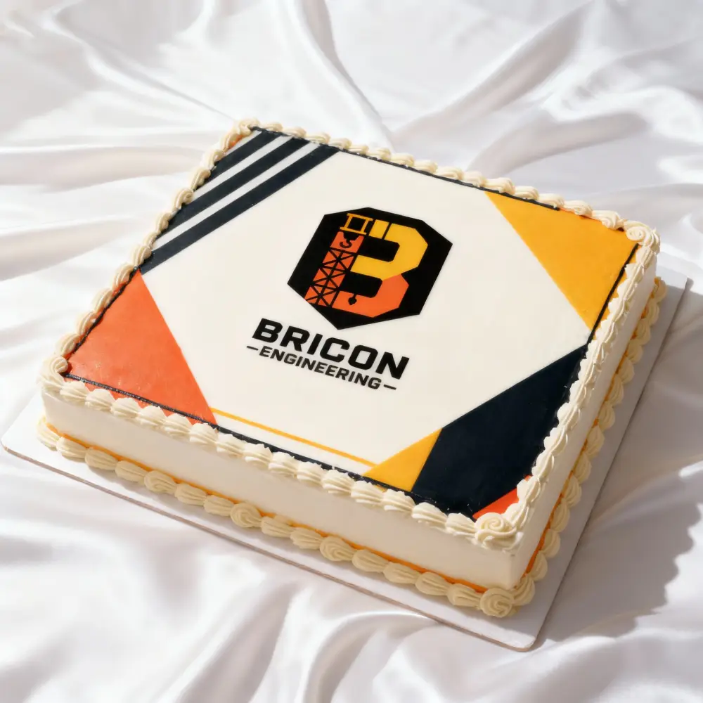 Torty firmowe - tort dla firmy budowlanej - Pracownia Cukiernicza Torty Złote Iwona Pasternak