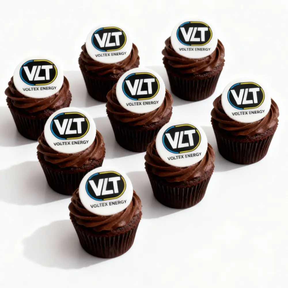 Brownie z logotypem - Pracownia Cukiernicza Torty Złote Iwona Pasternak