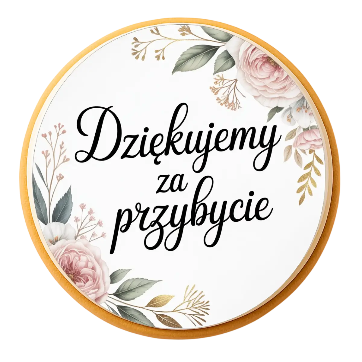 Ciasteczka z jadalnym nadrukiem - Torty Złote Gryfice Iwona Pasternak Karaś