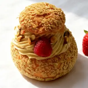 Ptysie z kremem pistacjowym - Torty Złote Gryfice Iwona Pasternak Karaś