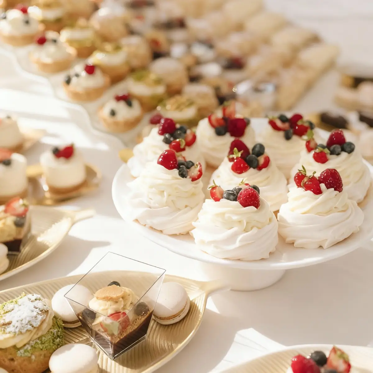 Piękny słodki stół który goście naprawdę zjedzą - Pracownia Cukiernicza Torty Złote Iwona Pasternak