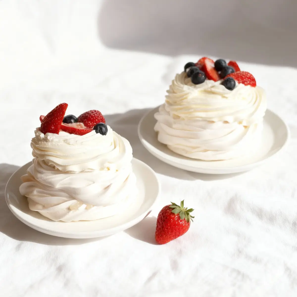 Słodki stół z bezami i truskawkami – romantyczny wybór na letnie uroczystości – Pracownia Cukiernicza Torty Złote Iwona Pasternak