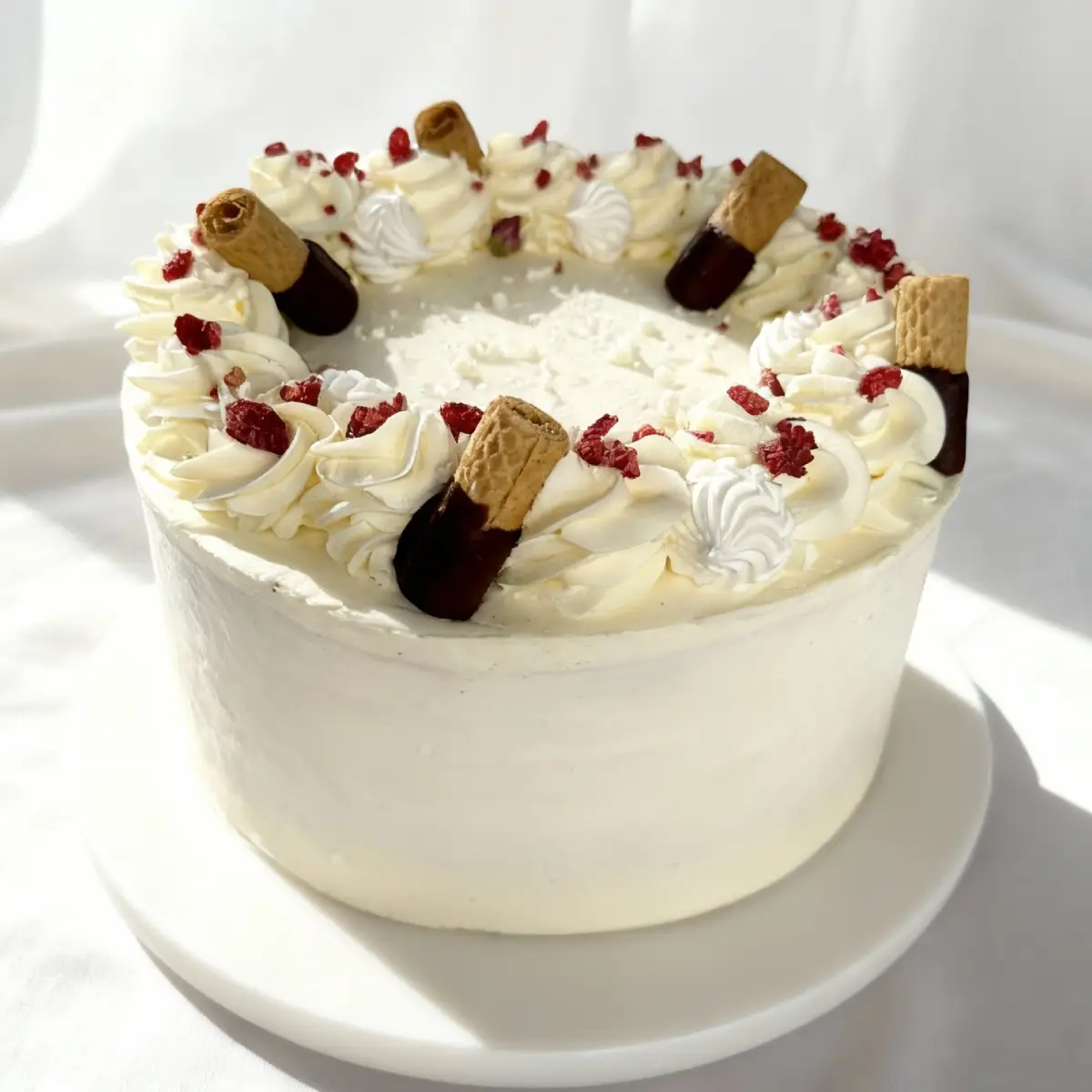 Tort z owocami, ciasteczkowy, z bitą śmietaną – Pracownia Cukiernicza Torty Złote Iwona Pasternak Karaś